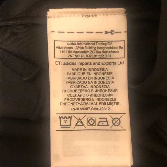 Adidas Capri Marble Legging Size L New w/o tag - Picture 6 of 7